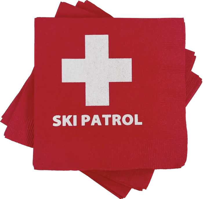 Ski Patrol Napkins