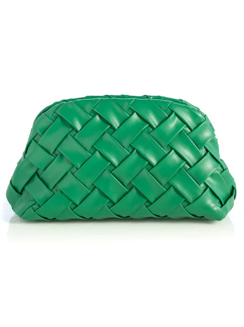 Char Clutch In Green