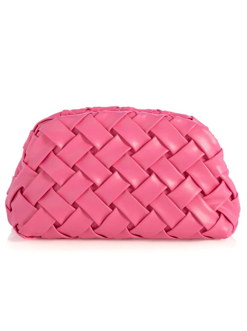 Char Clutch In Pink