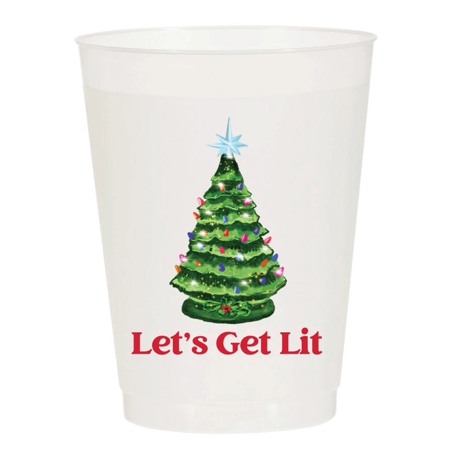 Let's Get Lit Frost Flex Cups