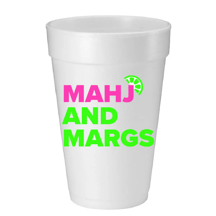 Mahj & Margs Styro Cups