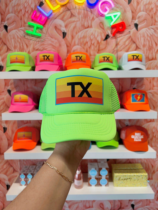 Lime TX Trucker Hat