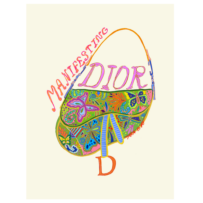 Manifesting Dior Print