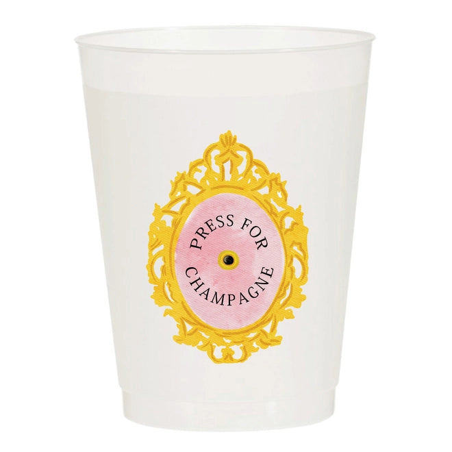 Press For Champagne Frost Flex Cups