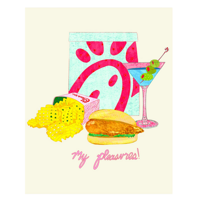 My Pleasures Print