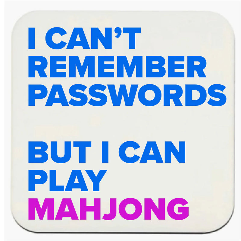 I Can't Remember Passwords Coasters