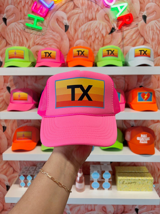 Pink TX Trucker Hat