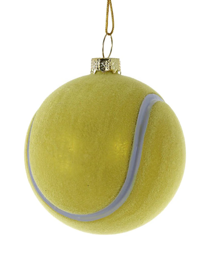 Yellow Tennis Ball Ornament