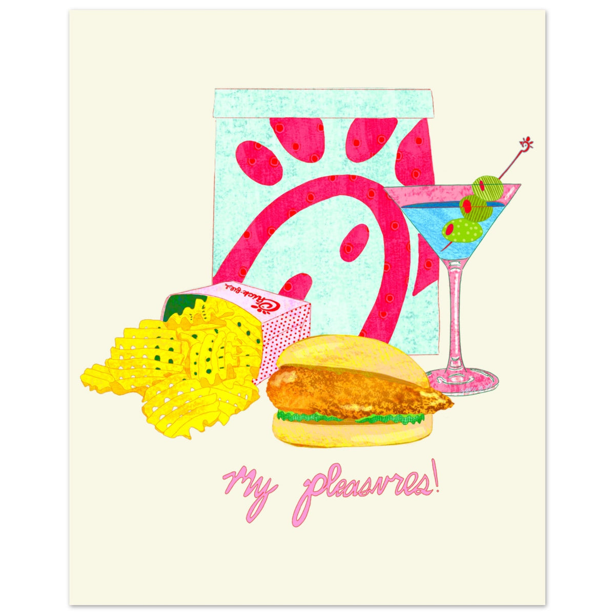 My Pleasures Print