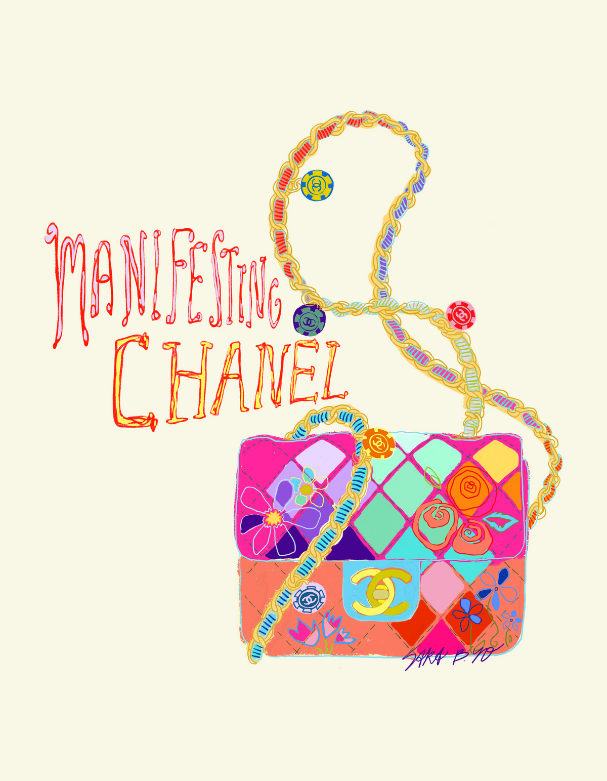 Manifesting Chanel Print