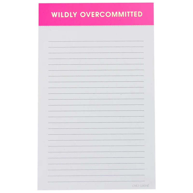 Wildly Overcommitted Notepad