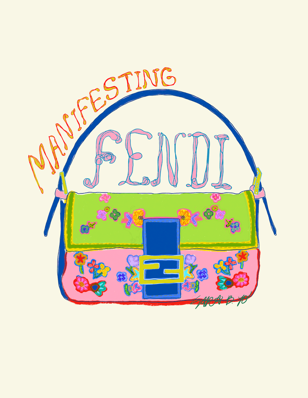 Manifesting Fendi Print