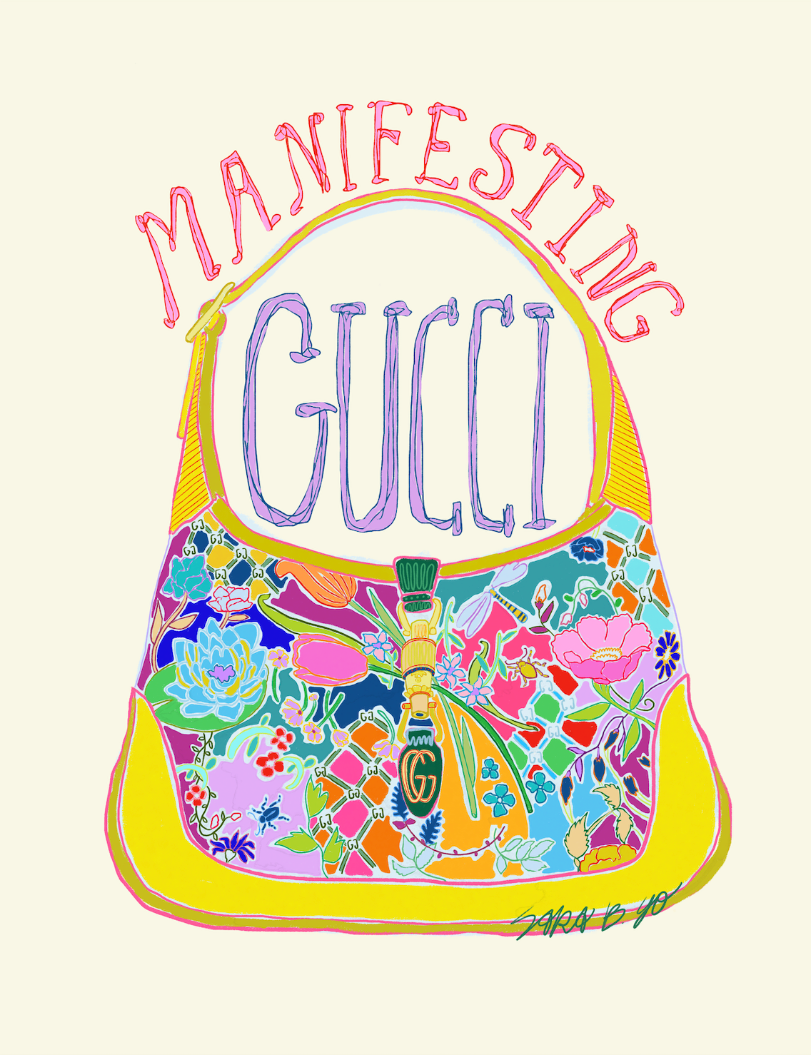 Manifesting Gucci Print