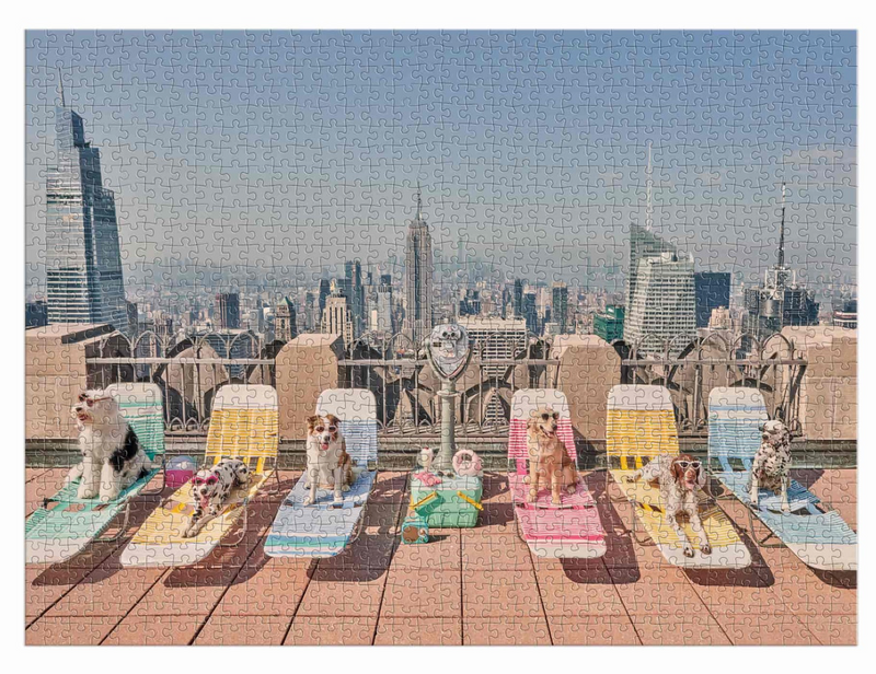 Gray Malin The Dogs Of New York Puzzle