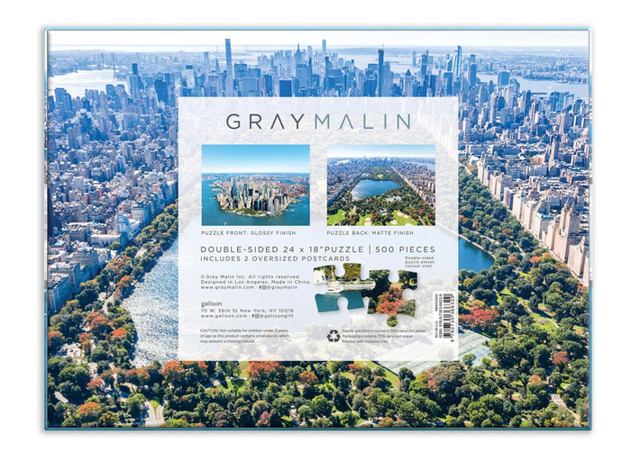 Gray Malin The New York City Double Sided Puzzle