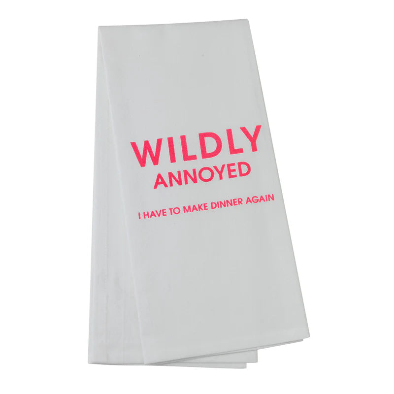 Wildly Annoyed Dish Towel