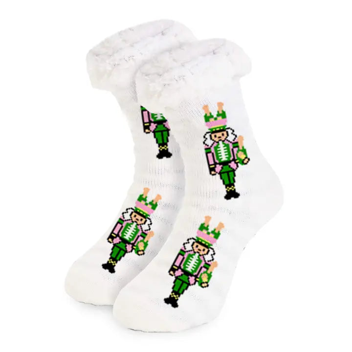 Nutcracker Slipper Socks