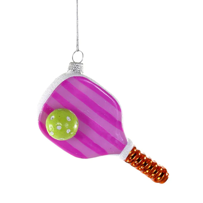 Pink Pickleball Ornament