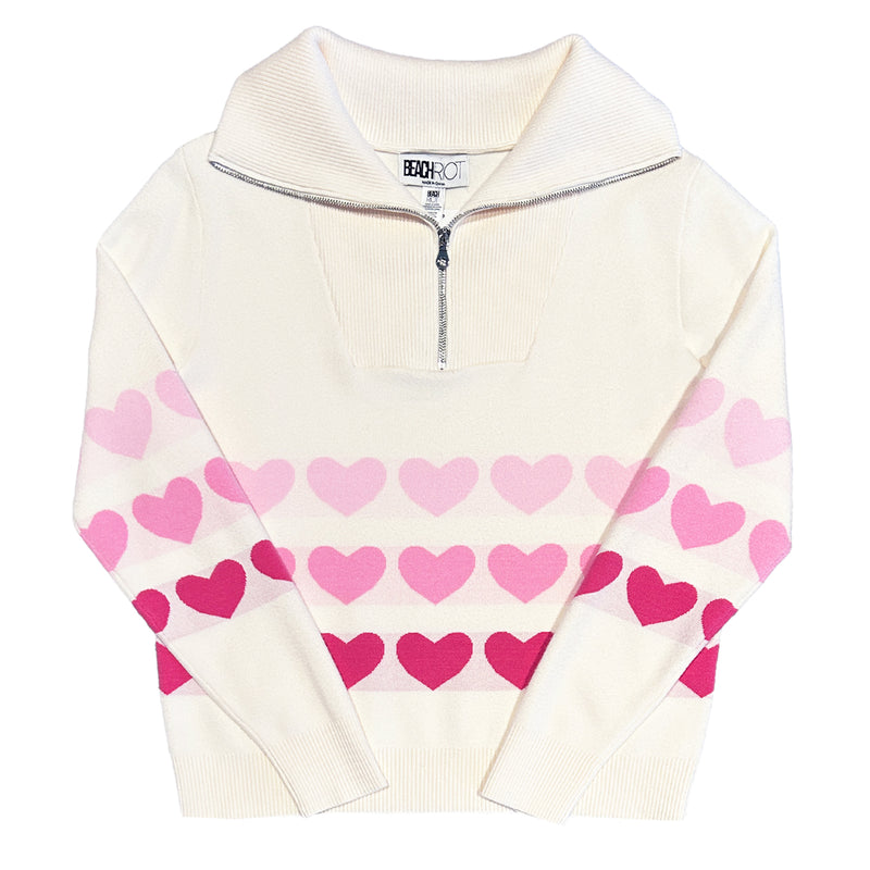 Beach Riot Monterey Heart Sweater