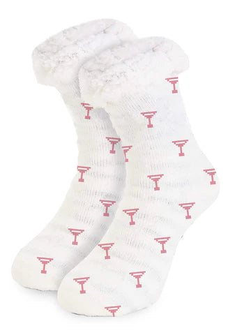 Martini Slipper Socks