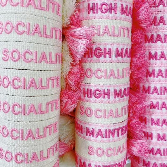HIGH MAINTENANCE Signature Bracelet