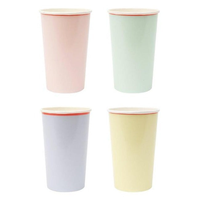 Pastel Neon Party Cups