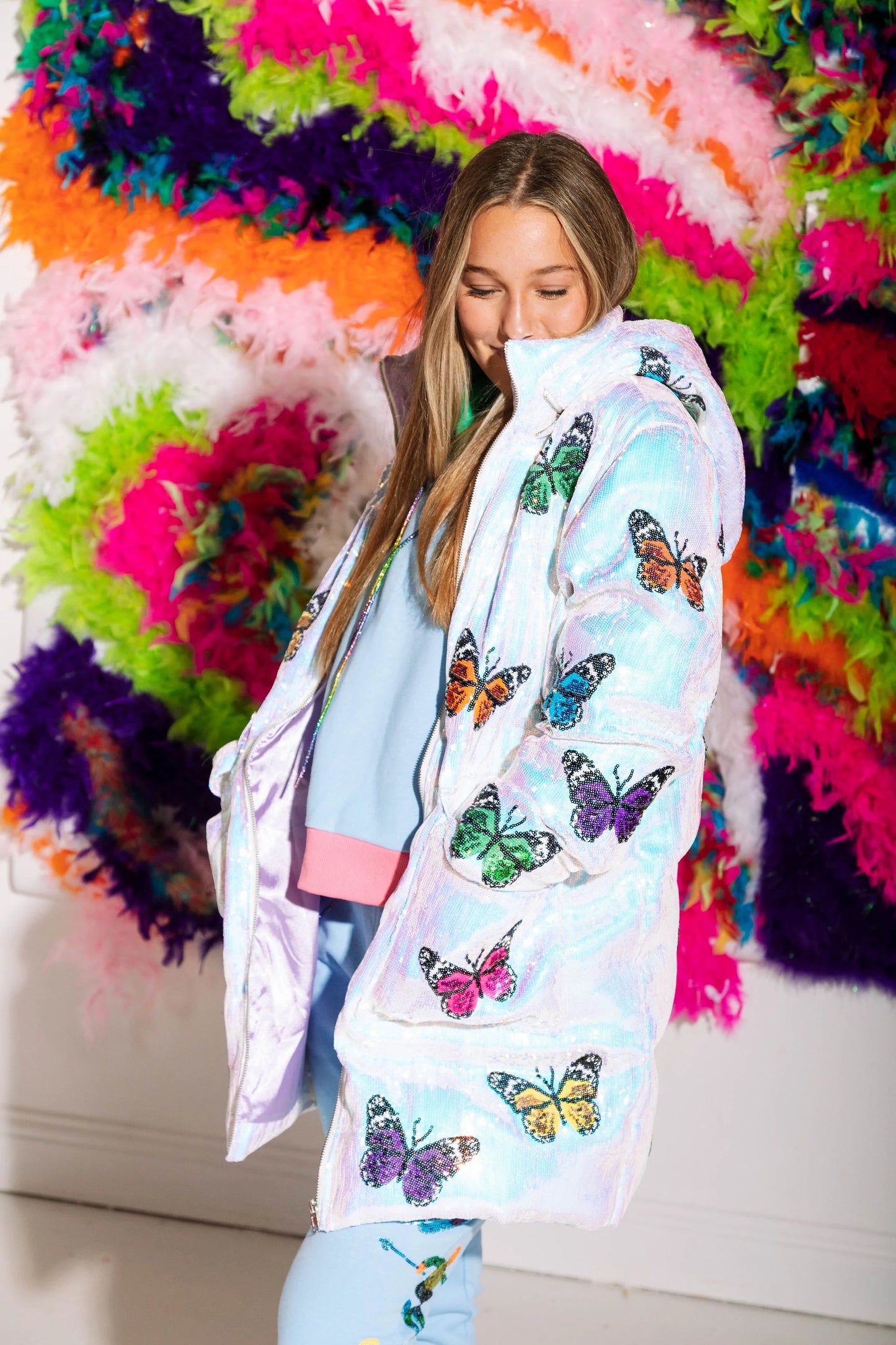 Butterfly Puffer Coat