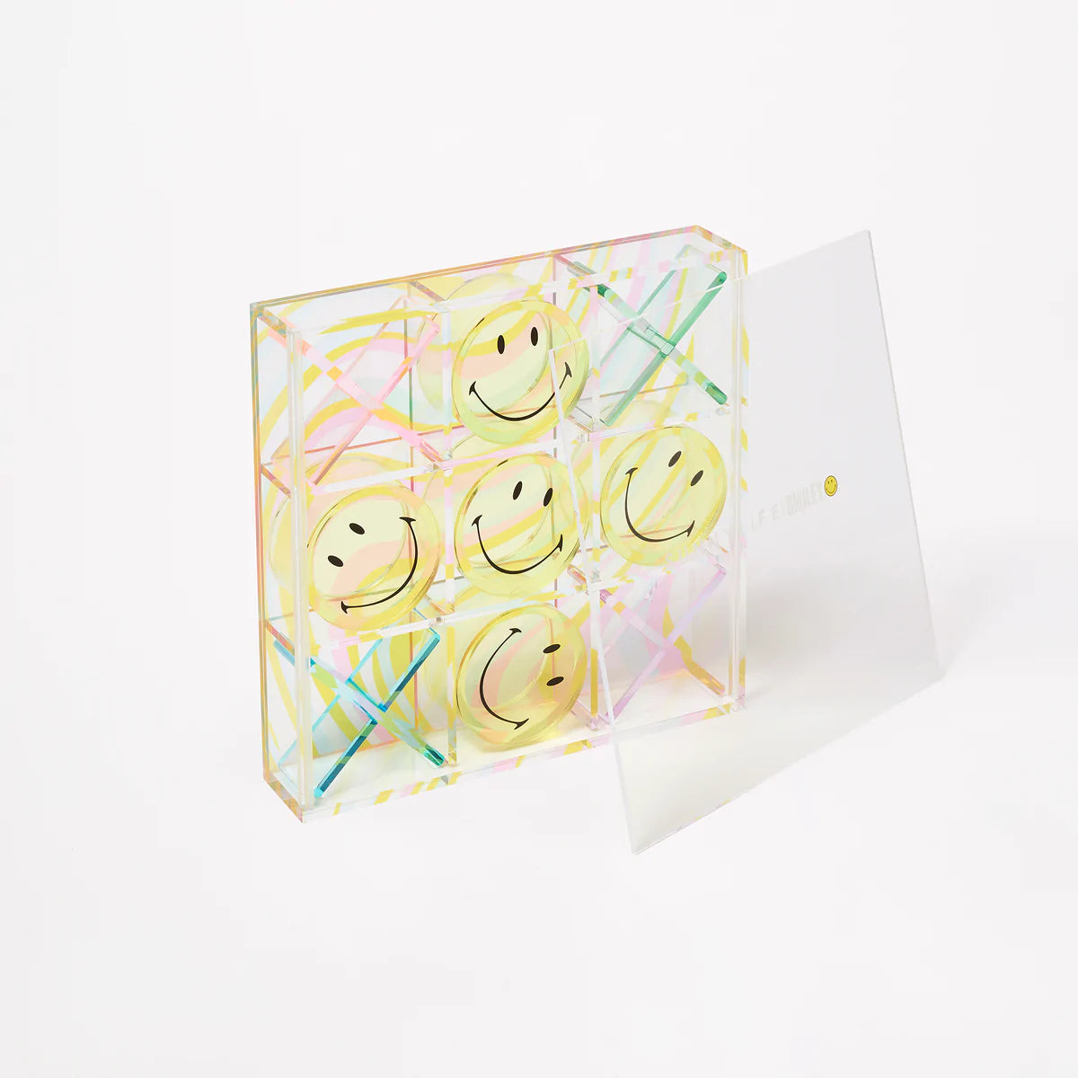 Smiley Lucite Tic Tac Toe
